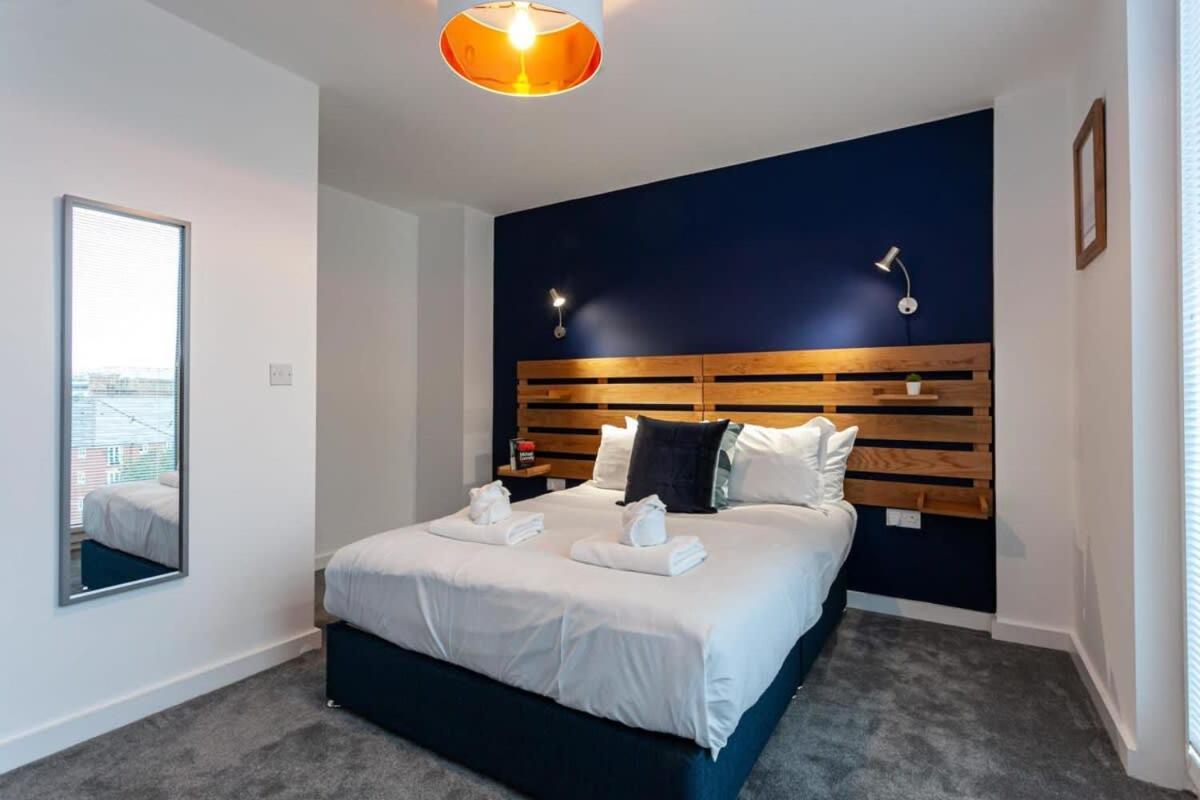 Superb 2 Bed Flat 5Min To Old Trafford Stadium Manchester Luaran gambar