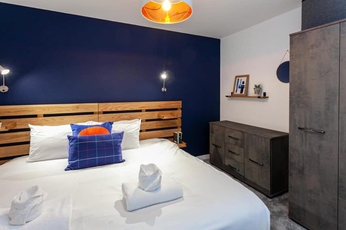 Superb 2 Bed Flat 5Min To Old Trafford Stadium Manchester Luaran gambar